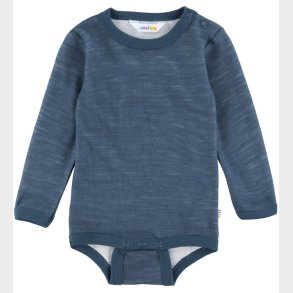 Joha Body l/ - Uld/Bambus - Dark Denim
