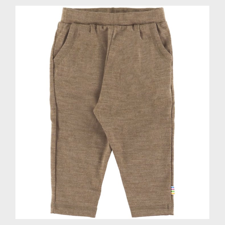 Joha Bukser - Uld/Silke - Beige Melange