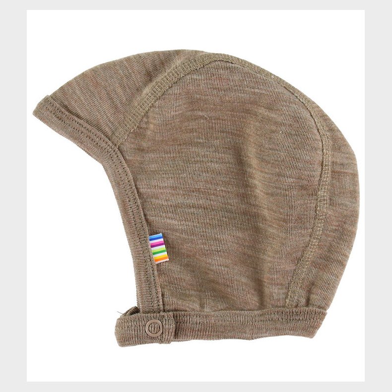 Joha Babyhjelm - Uld/Silke - Beige Melange