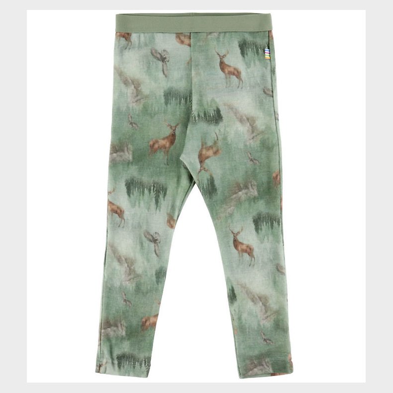 Joha Leggings - Uld - Gr�n m. Skov