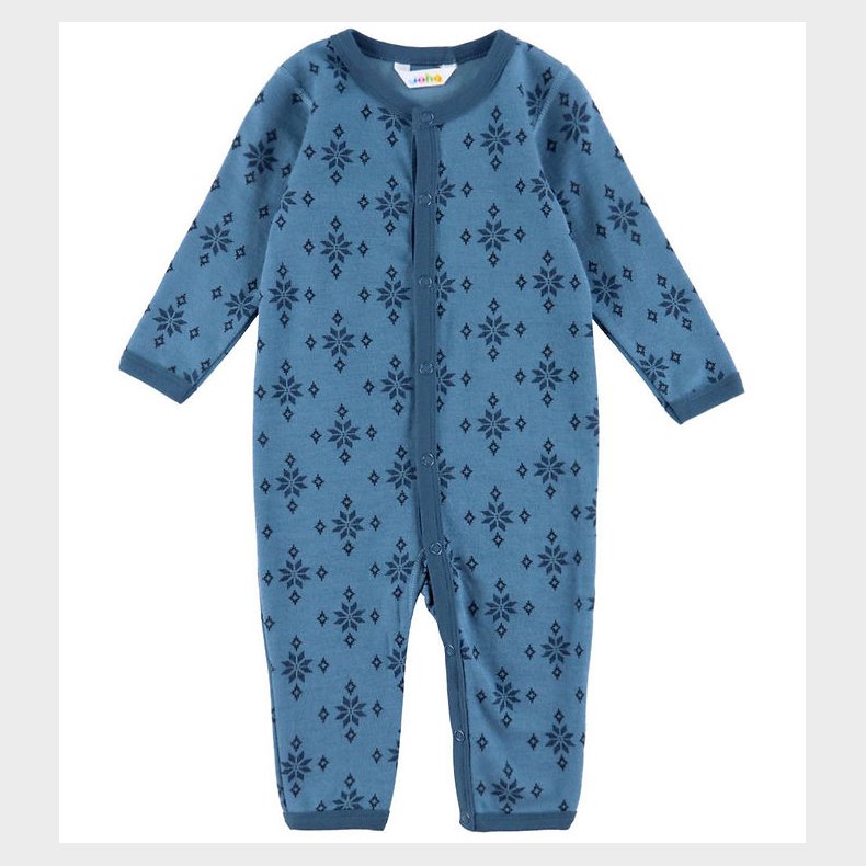 Joha Heldragt - Uld - Bl m. Snefnug