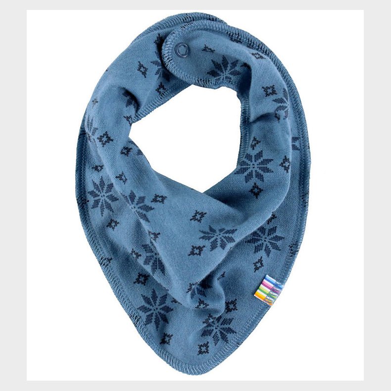 Joha Savlesm�k - Uld/Bomuld - Bl� m. Snefnug