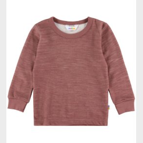 Joha Bluse - Uld/Bambus - Mrk. Rose
