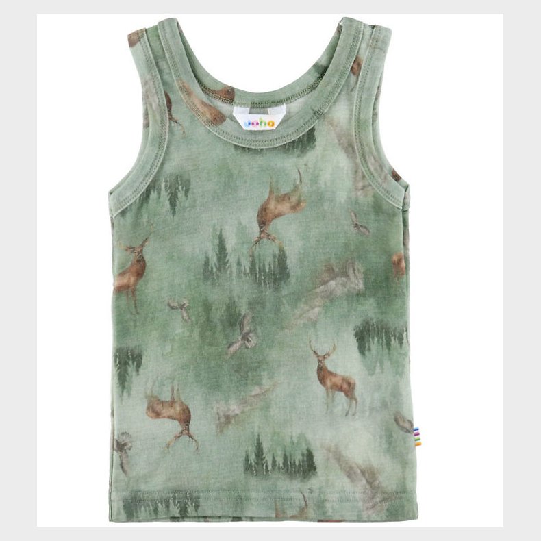 Joha Undertr�je - Uld - Gr�n m. Striber