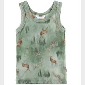 Joha Undertr�je - Uld - Gr�n m. Striber