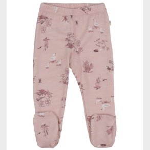 Joha Leggings m. Fdder - Uld/Bambus - Lyserd