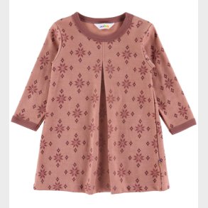 Joha Kjole - Uld/Bomuld - Rose m. Snefnug