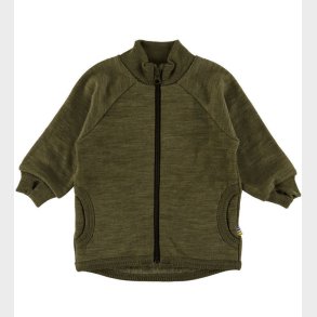 Joha Cardigan - Uld - Mos Grn