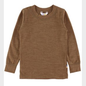 Joha Bluse - Uld - Varm Brun