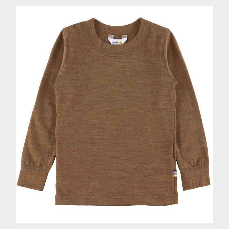 Joha Bluse - Uld - Varm Brun