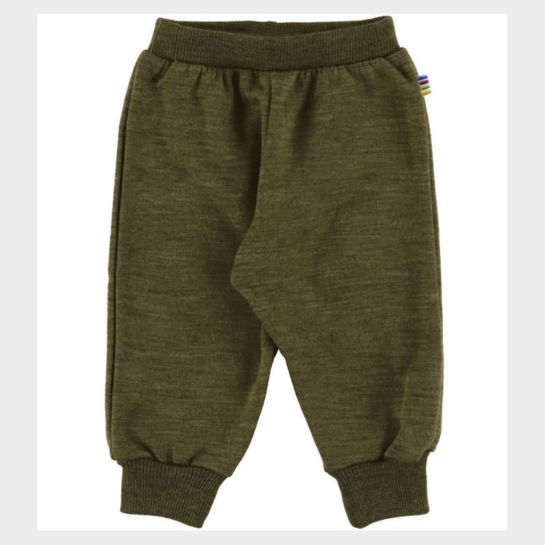 Joha Bukser - Uld - Mos Grn