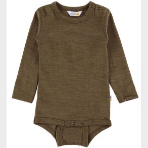 Joha Body l/ - Uld/Silke - Brun Meleret
