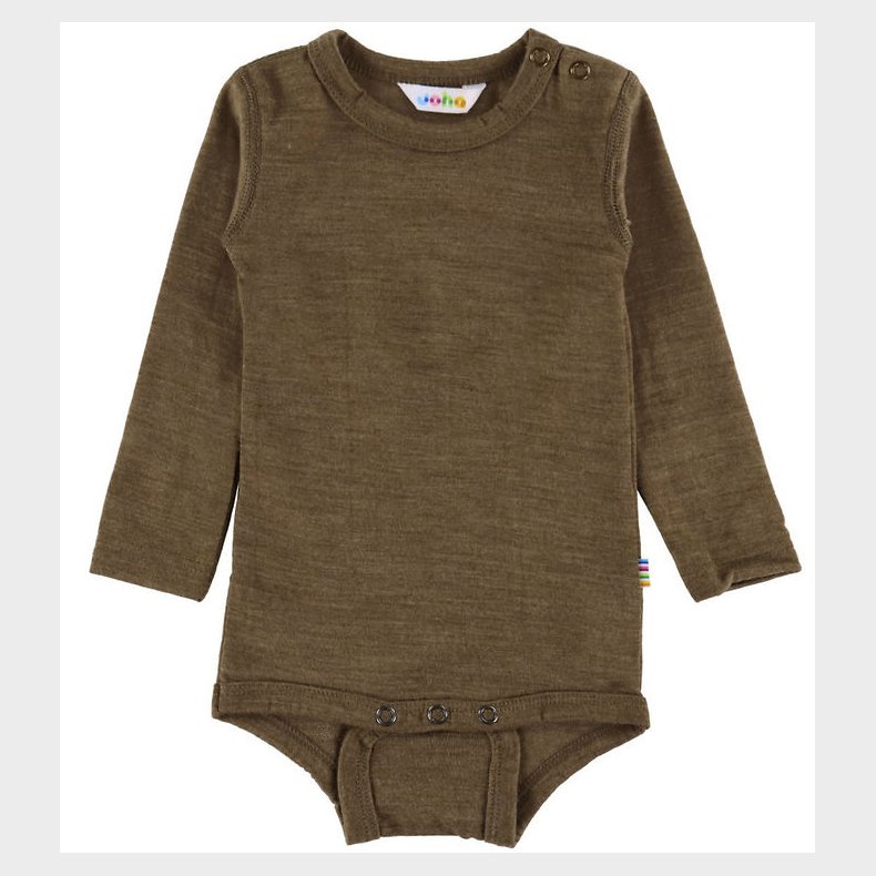 Joha Body l/� - Uld/Silke - Brun Meleret