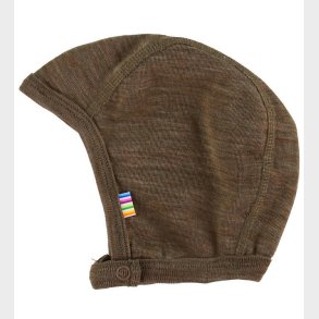 Joha Babyhjelm - Uld/Silke - Brun Meleret
