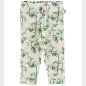 Joha Leggings - Uld - Off White m. Trer