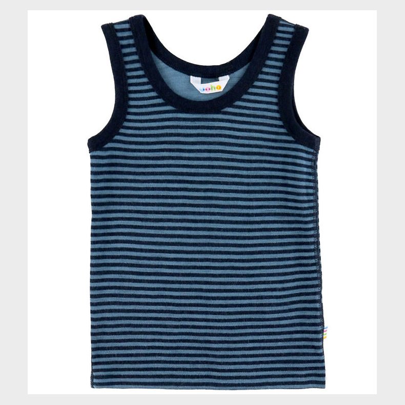 Joha Undertr�je - Uld - Bl� m. Striber