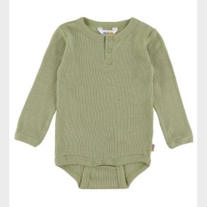 Joha Body l/� - Rib - Uld/Silke - Gr�n