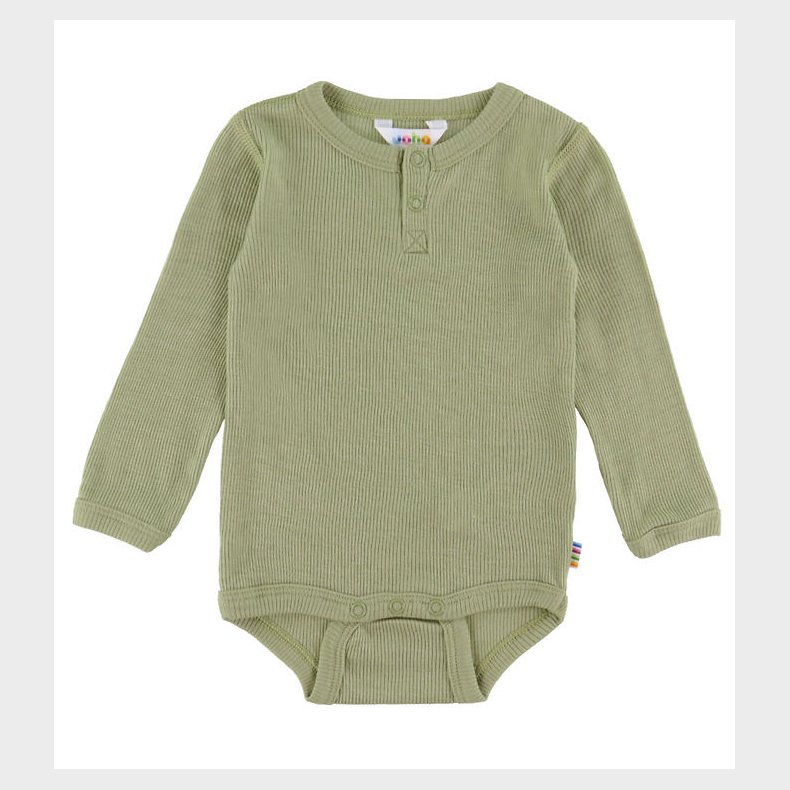 Joha Body l/� - Rib - Uld/Silke - Gr�n
