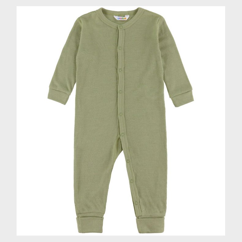 Joha Heldragt - Rib - Uld/Silke - Gr�n