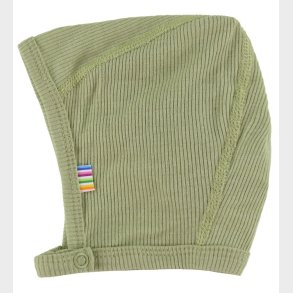 Joha Babyhjelm - Rib - Uld/Silke - Gr�n