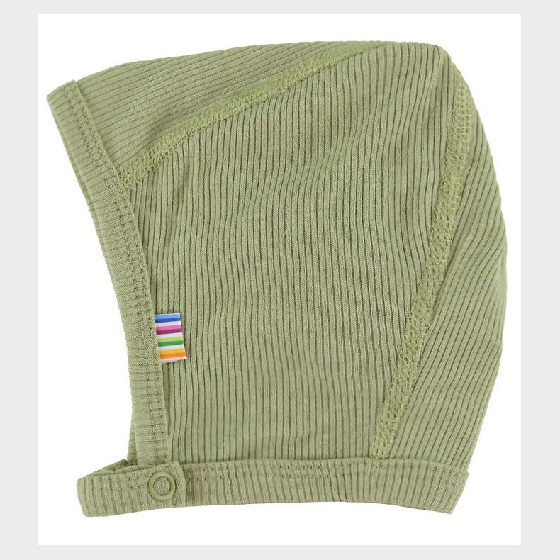Joha Babyhjelm - Rib - Uld/Silke - Gr�n