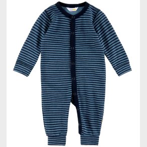 Joha Heldragt - Uld - Bl� m. Striber