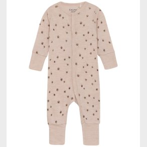 CeLaVi Heldragt - Uld - Rose Dust m. Blomster