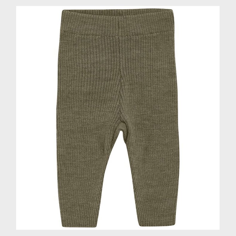 CeLaVi Leggings - Uld - Dusky Green