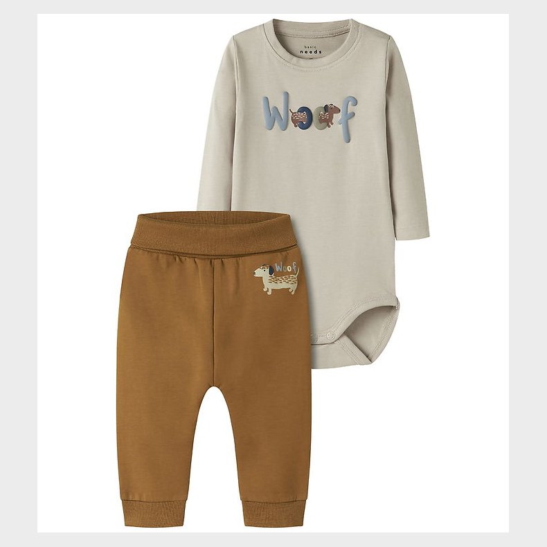 Name it Body l/ Set - NbmVroels - Island Fossil/Rubber