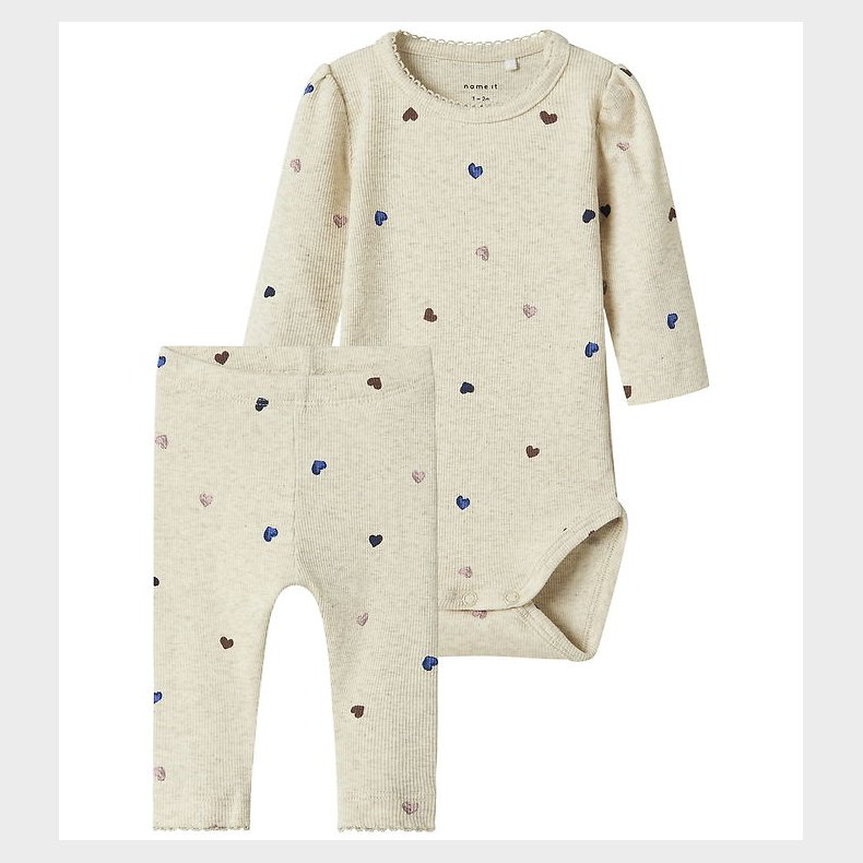 Name it Body l/ Set - NbfNutti - Peyote Melange