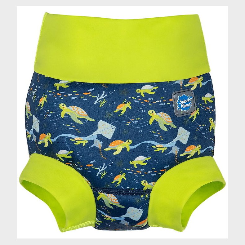 Splash About Blebadebukser - Happy Nappy - Turtle Tide