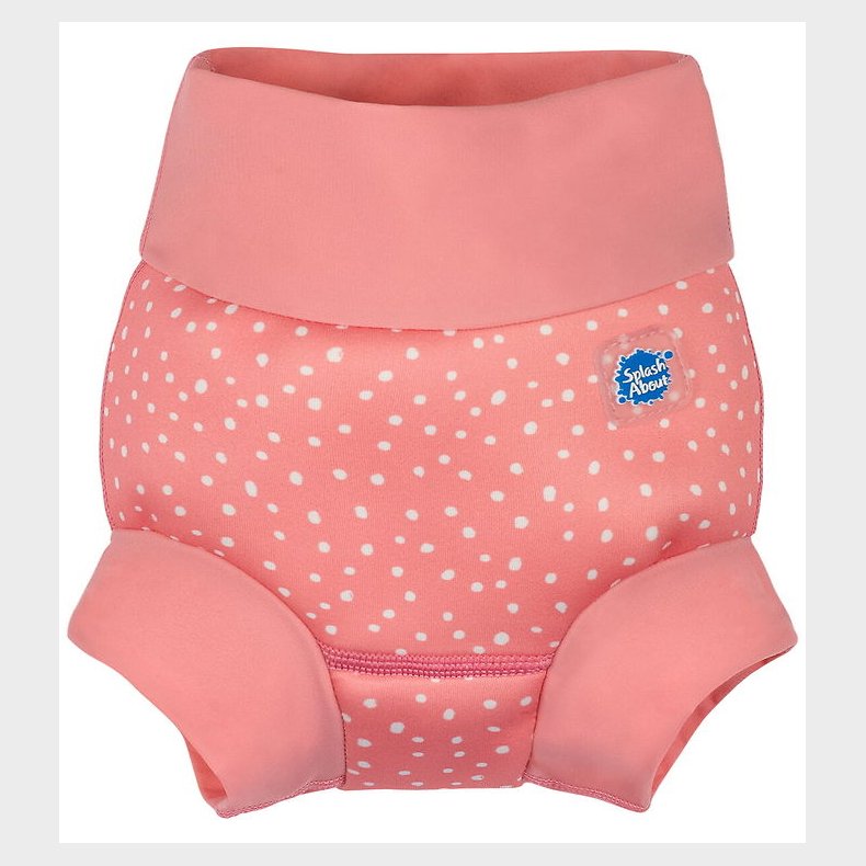 Splash About Blebadebukser - Happy Nappy - Pink Dotty