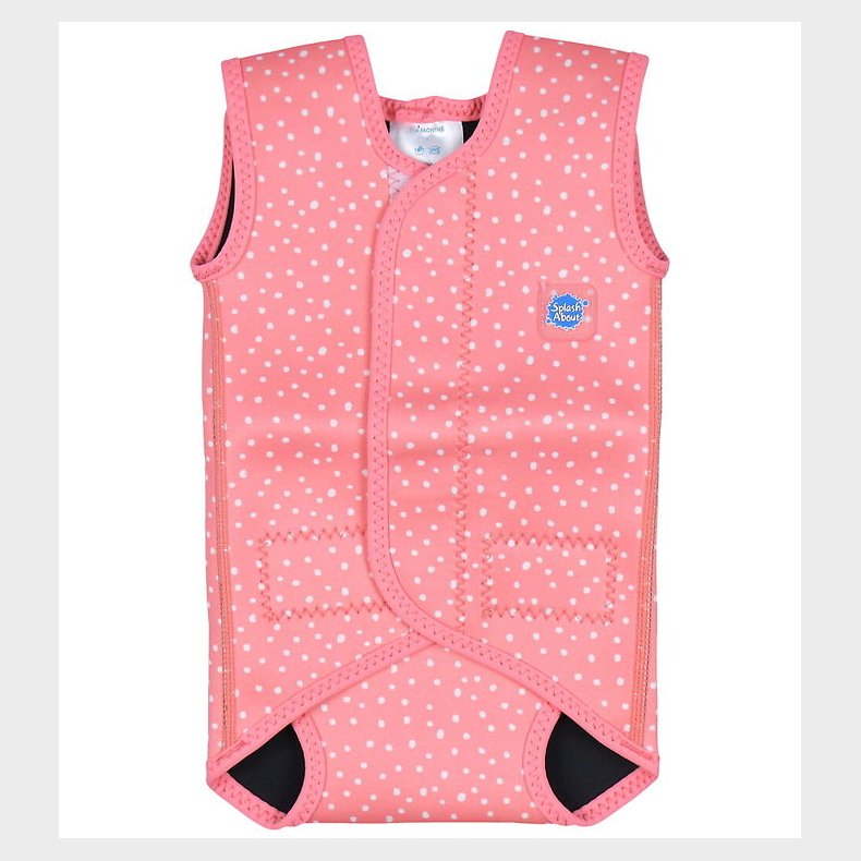 Splash About Svmmevest - Baby Wrap - Pink Dotty