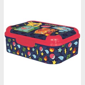 Pok�mon Madkasse - 16x11x6,5 cm - Bl�/R�d