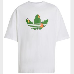adidas Originals T-Shirt - Hvid m. Minecraft