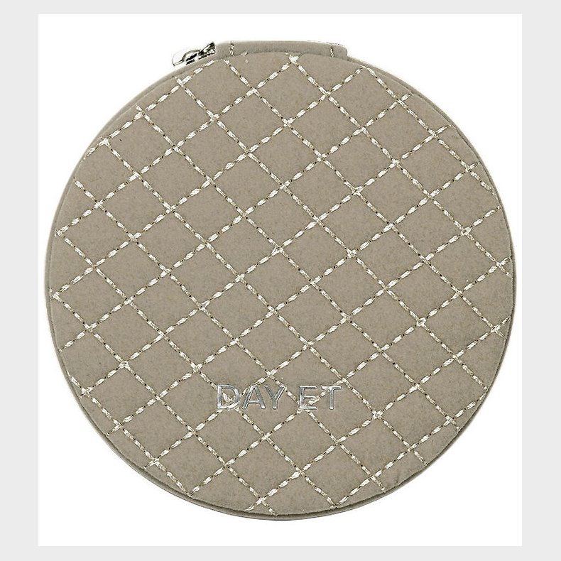 DAY ET Smykkeskrin - Q Jewelry Zip Round - Cobbelstone