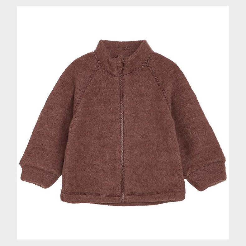 Celavi Cardigan - Uld - Marron