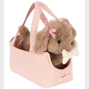 Konges Sljd Bamse - Hundehvalpen Maude - Pink Check