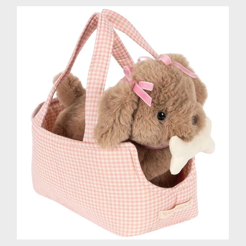 Konges Sljd Bamse - Hundehvalpen Maude - Pink Check