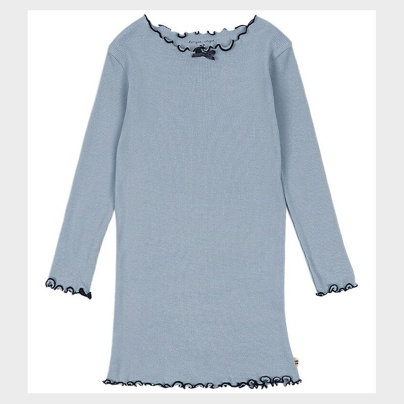 Konges Sljd Kjole - Rib - Blue Fog