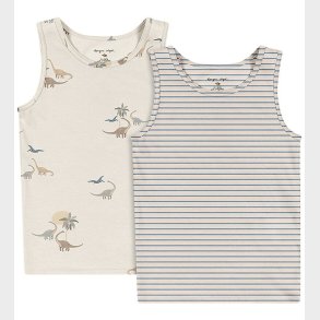 Konges Sljd Undertrjer - 2-pak - Gots - Kubi/Stripe Bluie