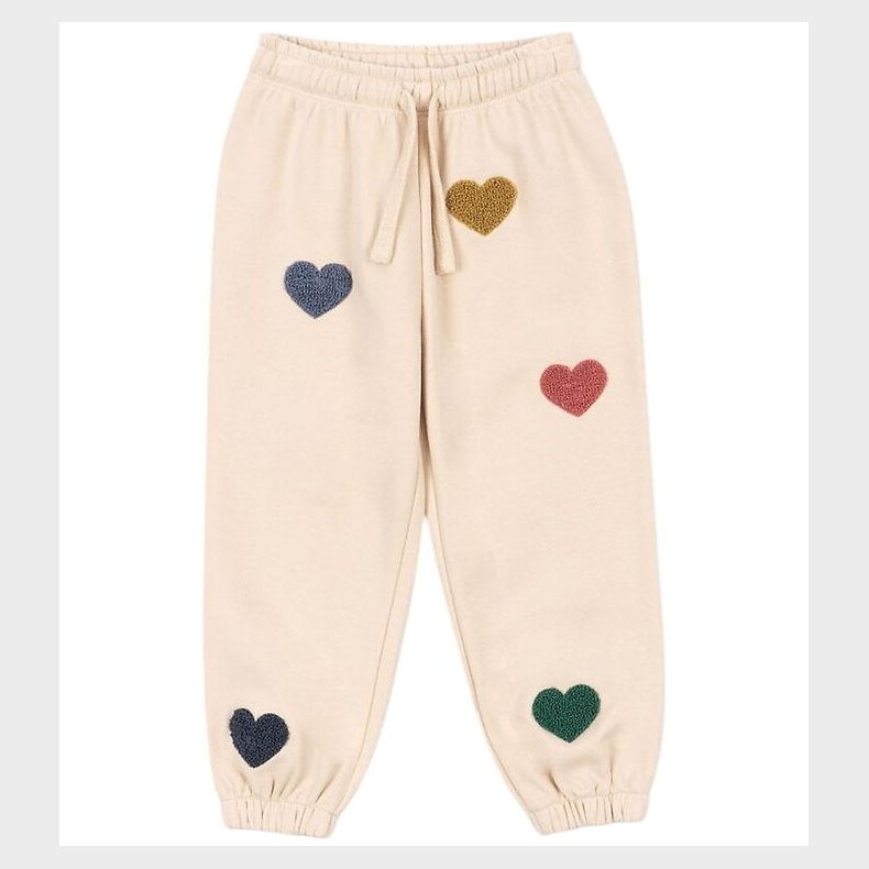 Konges Sl�jd Sweatpants - Lou Terry - Multi Heart