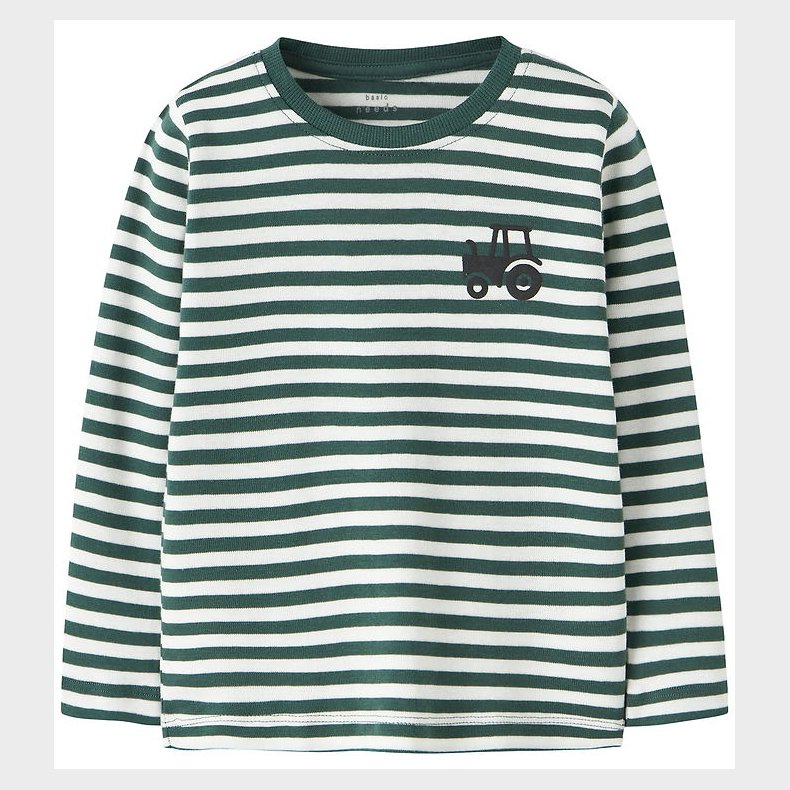 Name It Bluse - Slim - NmmVilly - Garden Topiary/Tractor