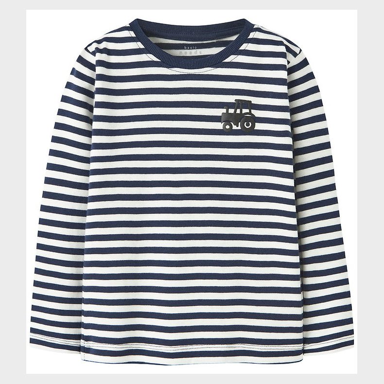 Name It Bluse - Slim - Noos - NmmVilly - Navy Blazer/Tractor