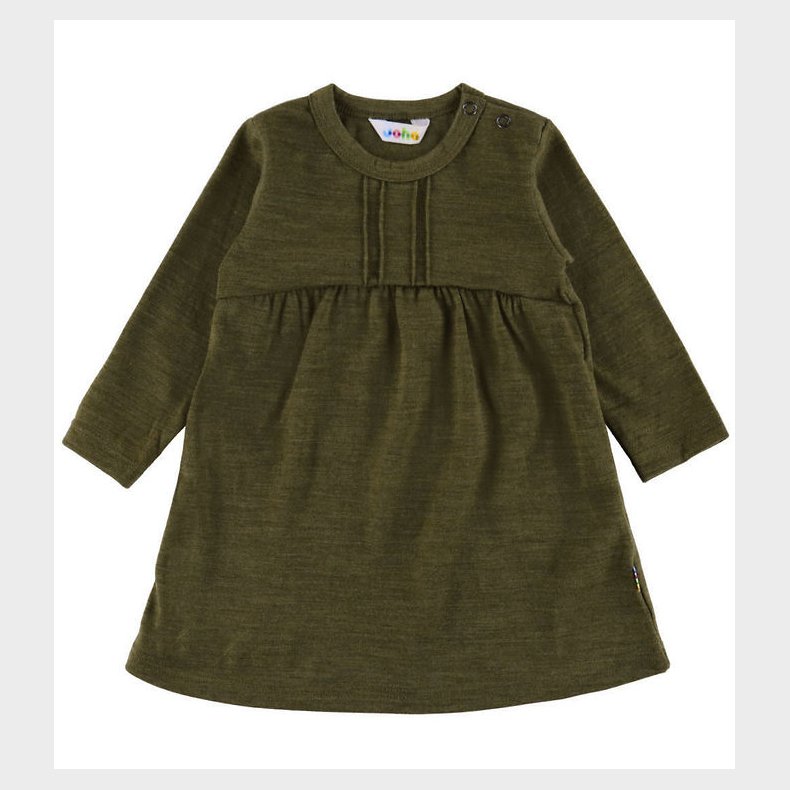 Joha Kjole - Uld - Mos Grn