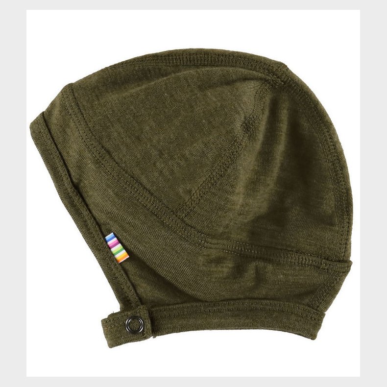 Joha Babyhjelm - Uld - 2-lags - Mos Gr�n