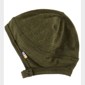 Joha Babyhjelm - Uld - 2-lags - Mos Gr�n