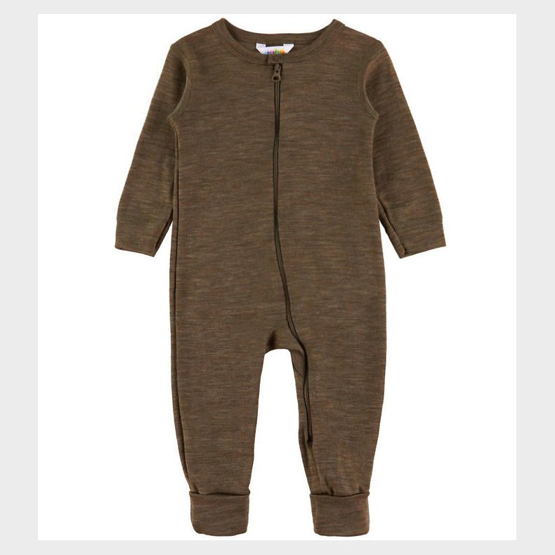 Joha Heldragt - Uld/Silke - Brun Meleret