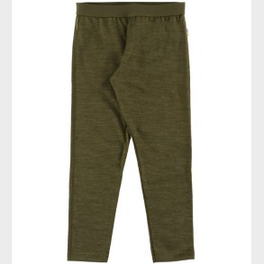 Joha Leggings - Uld - Mos Grn
