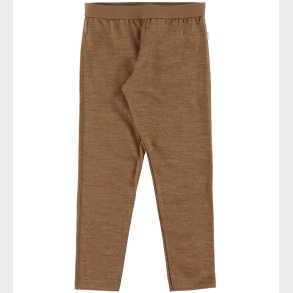 Joha Leggings - Uld - Varm Brun